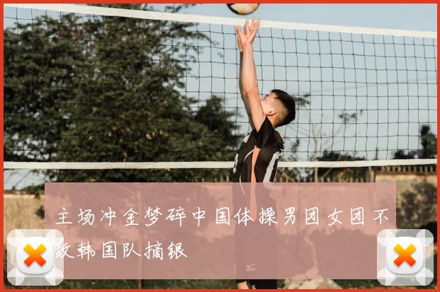 主场冲金梦碎中国体操男团女团不敌韩国队摘银